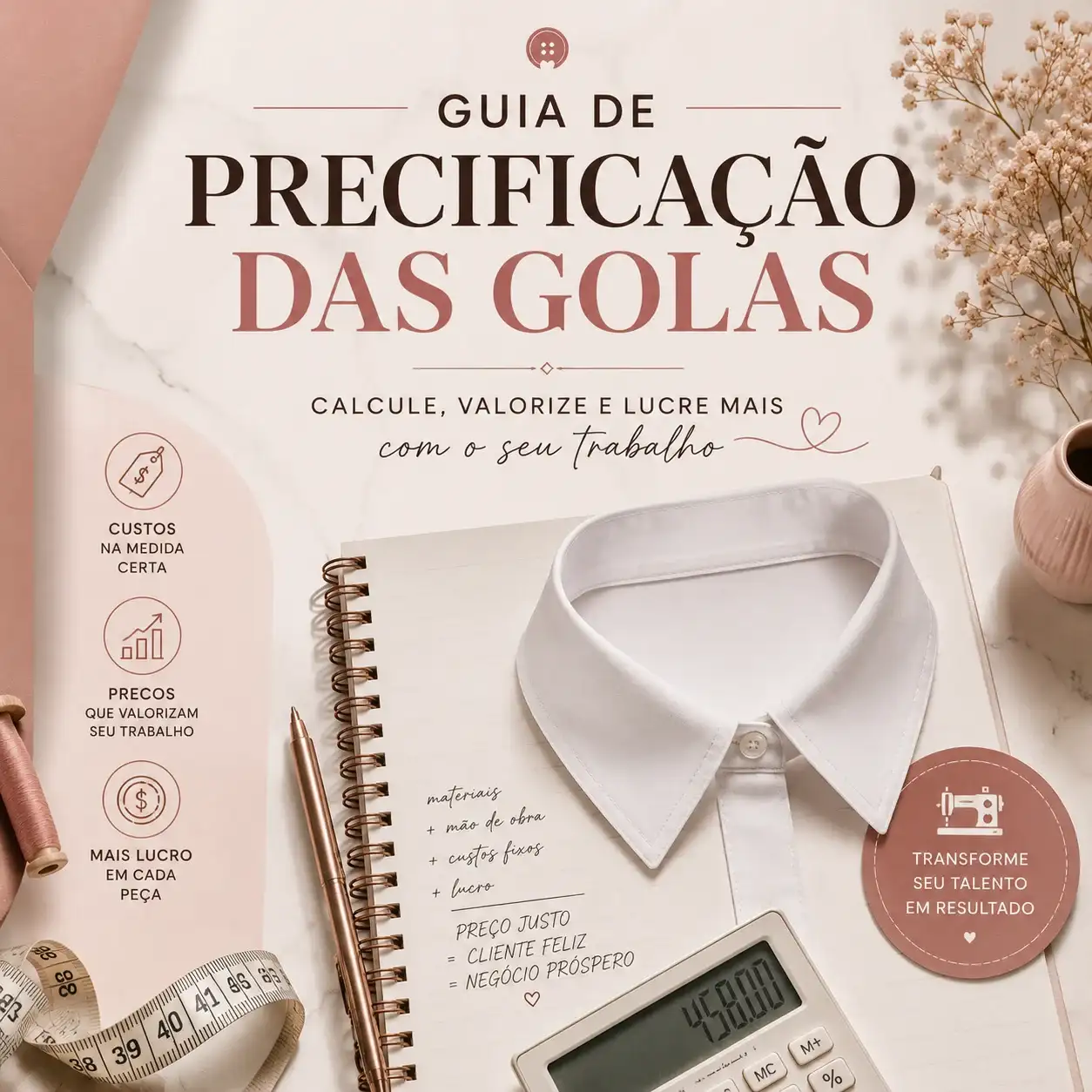 Guia da Precificação das Golas