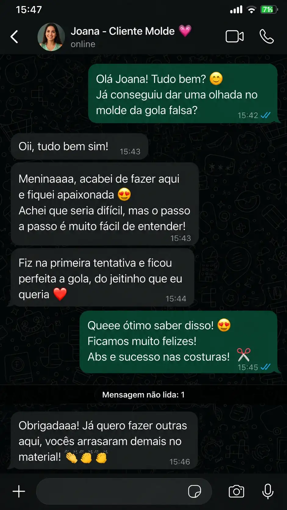 Print de cliente 5