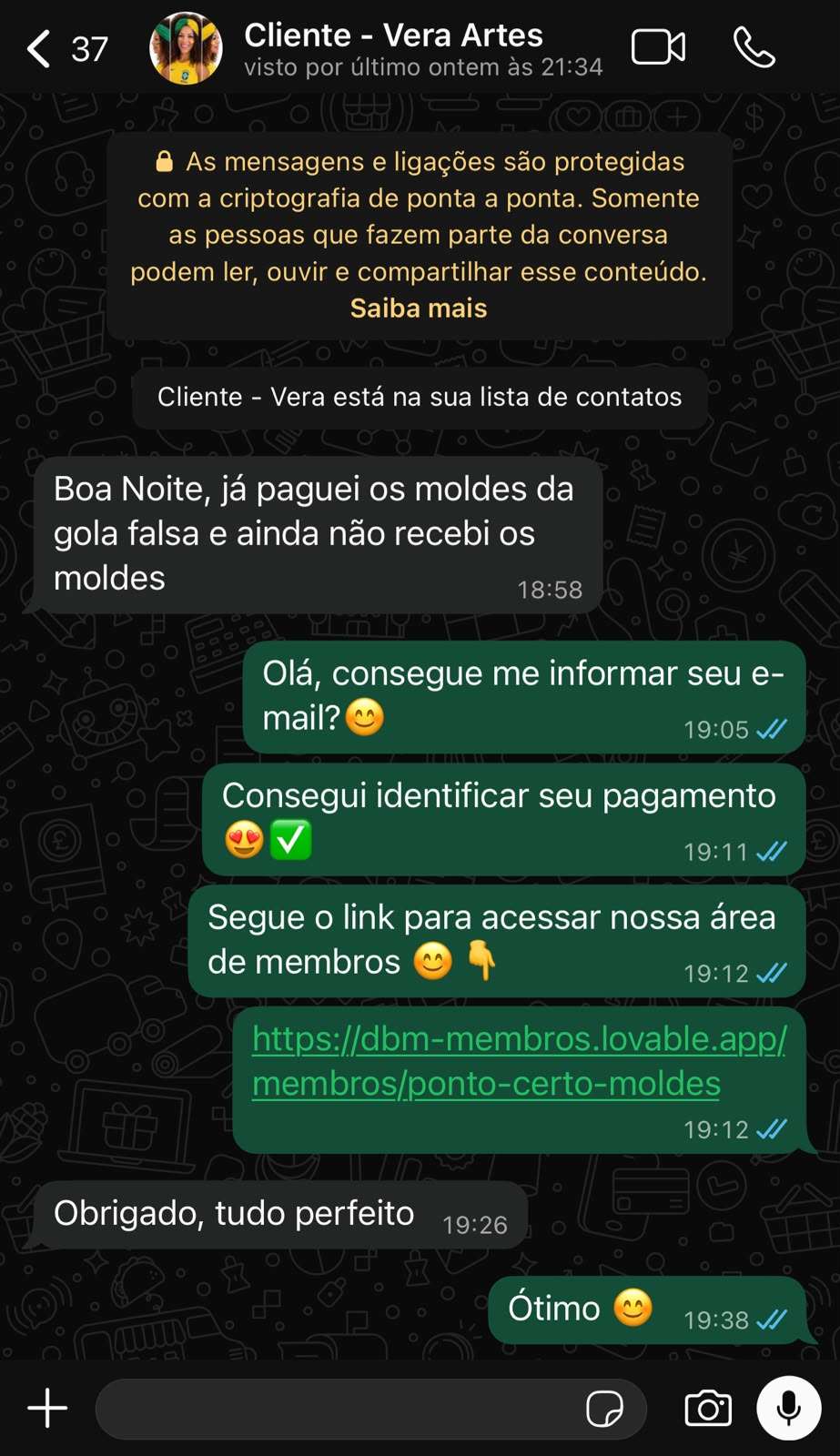 Print de cliente 3